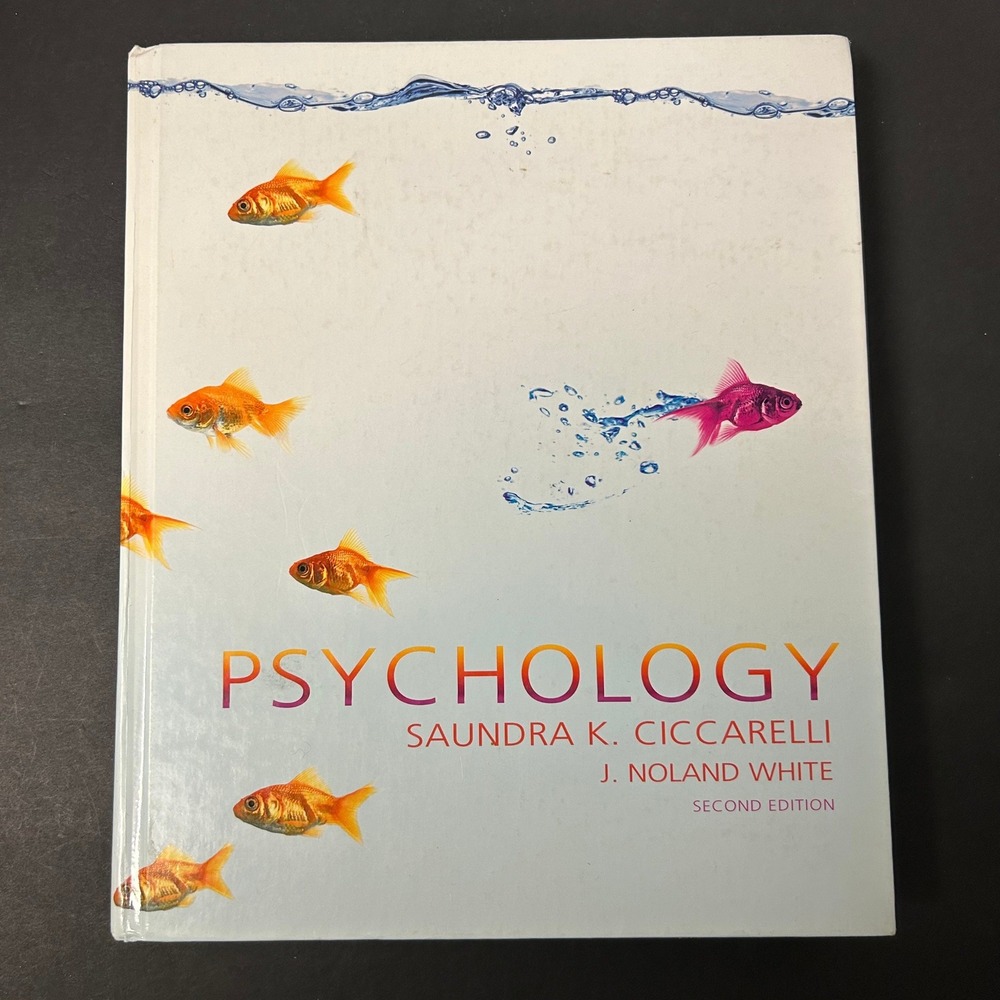 Pearson Psychology Textbook Saundra Ciccarelli J Noland 2nd Ed‎ Hardcover Good